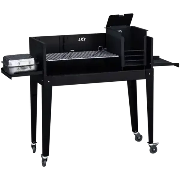 LK's Large Mild Steel Entertainer Braai Set 19-Piece