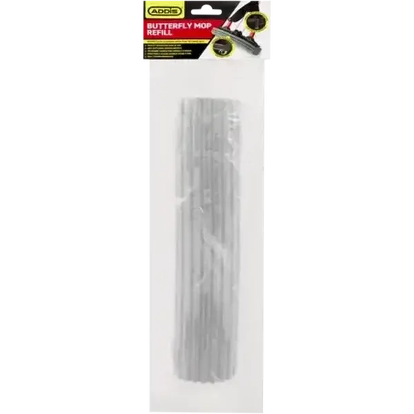 ADDIS Grey Butterfly Mop Refill