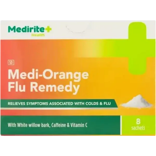 Medirite Medi-Orange Flu Remedy Sachets 8 Pack