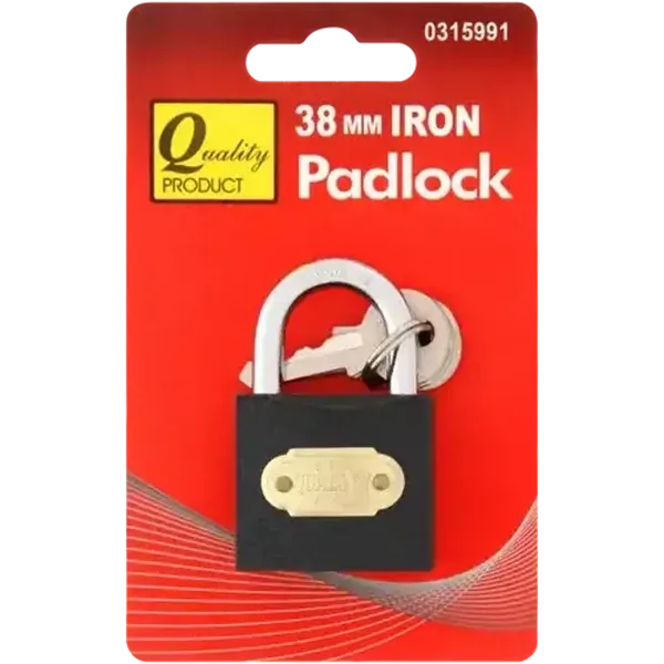 Quality Iron Padlock 38mm