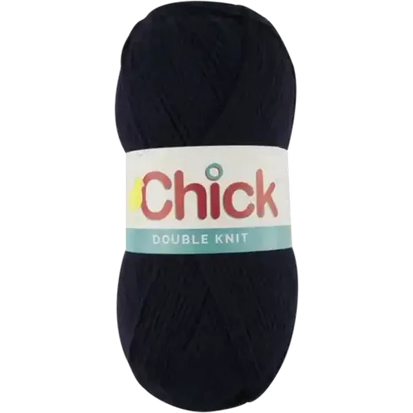 Chick Navy Blue Acrylic Double Knit Wool 100g