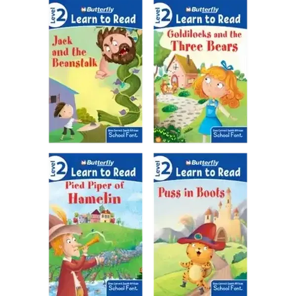 Butterfly Learn To Read Level 2 Reading Book (Type May Vary)