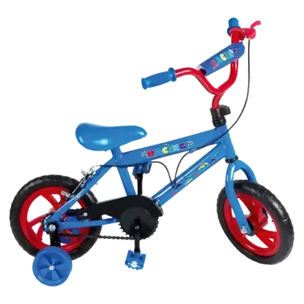 Blue Racing BMX Rubber Tyre Bicycle 12 Inch