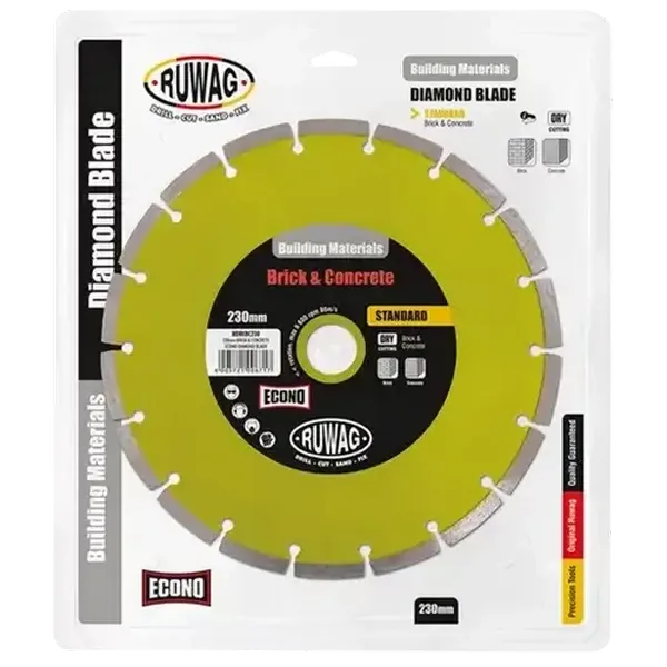 Ruwag Brick & Concrete Diamond Blade 230mm