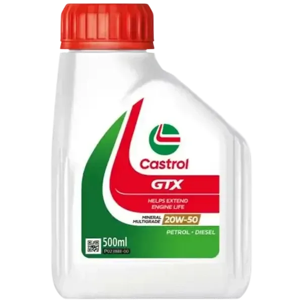 Castrol GTX 20W-50 Motor Oil 500ml