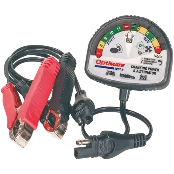 OptiMate Red Test Battery Tester 12V