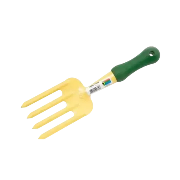 Lasher Yellow & Green Garden Hand Fork