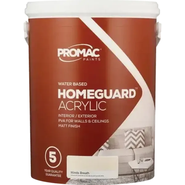 Promac Paints Homeguard Acrylic Winds Breath Paint 5L