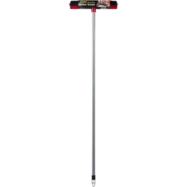 ADDIS Super Squeepa Red Rubber Broom