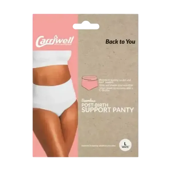 Carriwell Large White Post Birth Support Panties