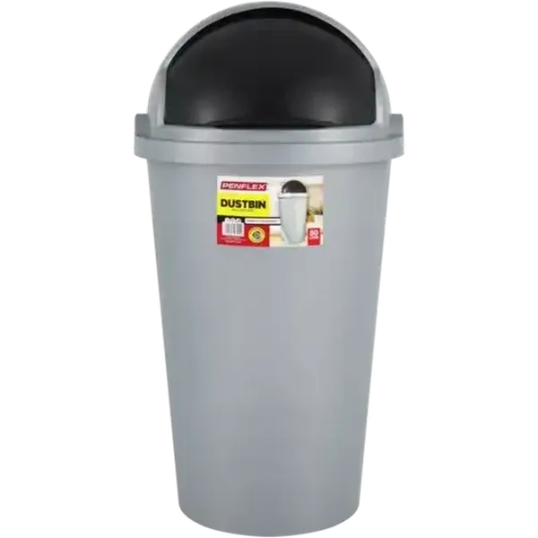 Penflex Plastic Roll-Top Bin 50L