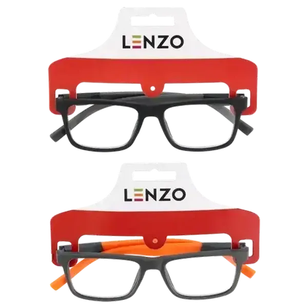 LENZO Designer Eyes +3.0 Bold Reading Glasses (Colour May Vary)