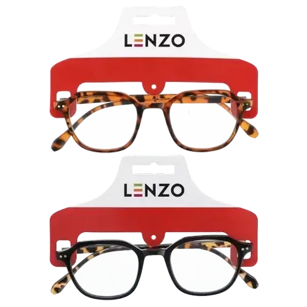 LENZO Designer Eyes +1.5 Two Tone Frame Reading Glasses (Colour May Vary)​
