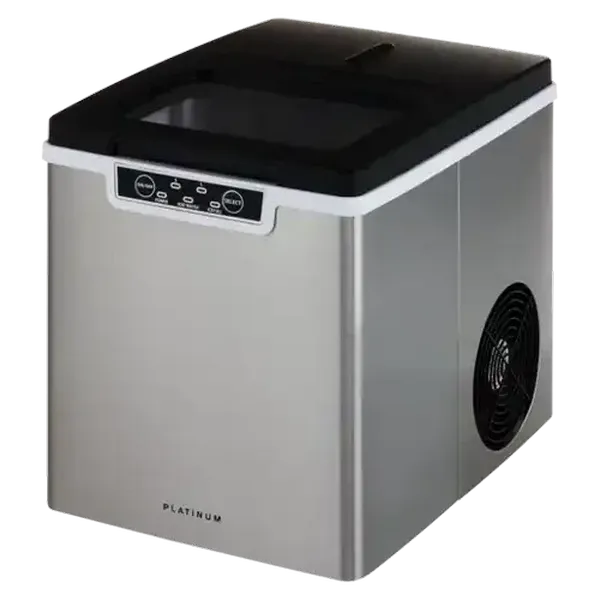 Platinum Stainless Steel Ice Maker