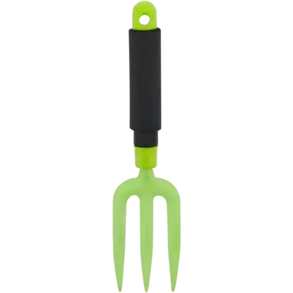 Mr. Gardener Hand Fork With 3 Tines Green