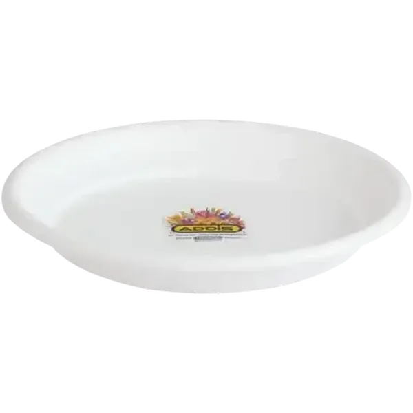 ADDIS Venus Flower White Saucer 26cm