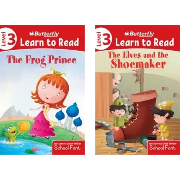 Butterfly Learn To Read Level 3 Reading Book (Type May Vary)