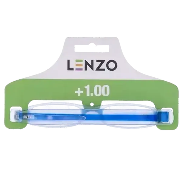 LENZO Designer Eyes +1.00 Foldable Reading Glasses