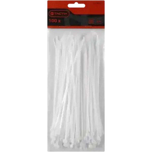 Tactix White Cable Ties 100 x 200mm