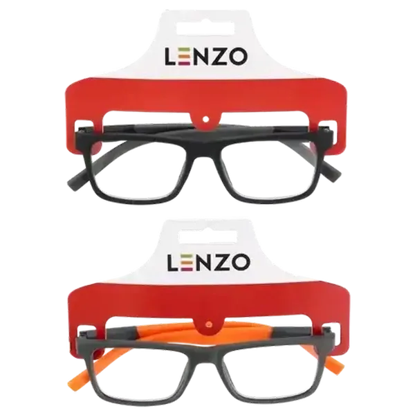 LENZO Designer Eyes +2.0 Bold Reading Glasses (Colour May Vary)