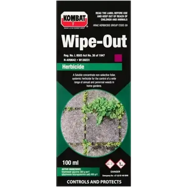 Kombat Wipe-Out Herbicide 100ml