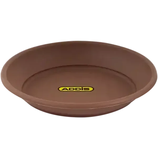 ADDIS Chocbrown Venus Flower Saucer 36cm