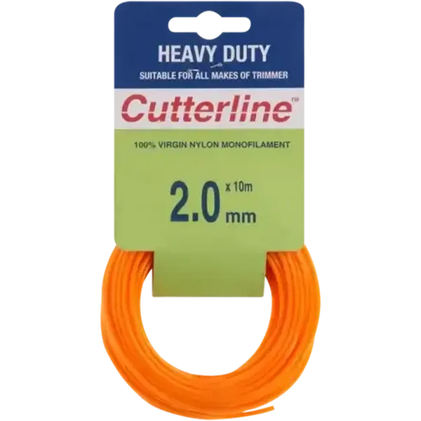 Cutterline Orange Nylon Trimmer Line 2mm x 10m
