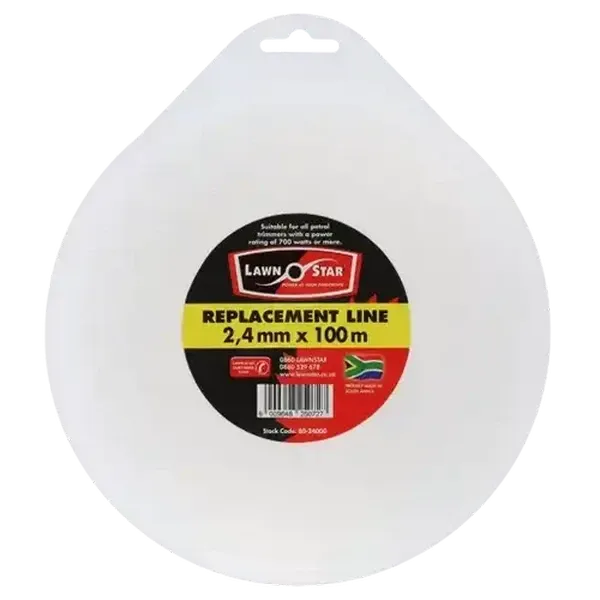 Lawn Star Nylon Trimmer Line 2.4mm x 100m