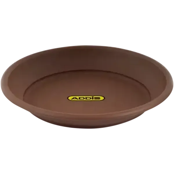 ADDIS Chocbrown Venus Flower Saucer 44cm