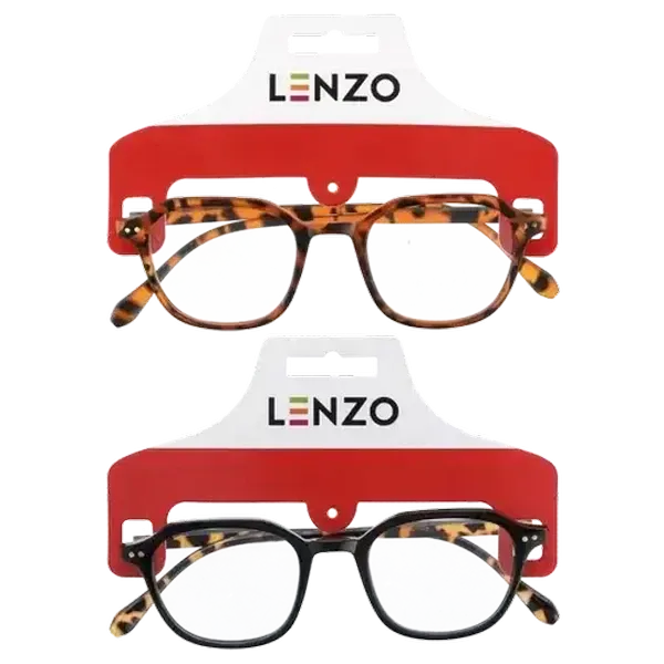 LENZO Designer Eyes +2.5 Two Tone Frame Reading Glasses (Colour May Vary)​
