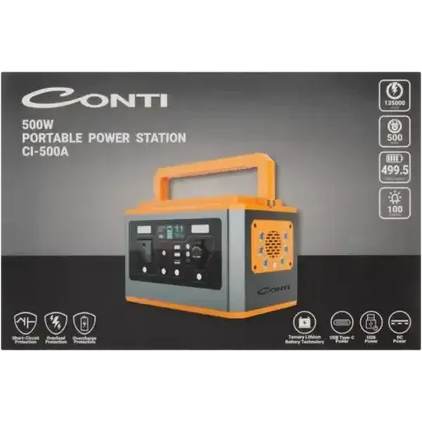 Conti CI-500A 500W Portable Power Station