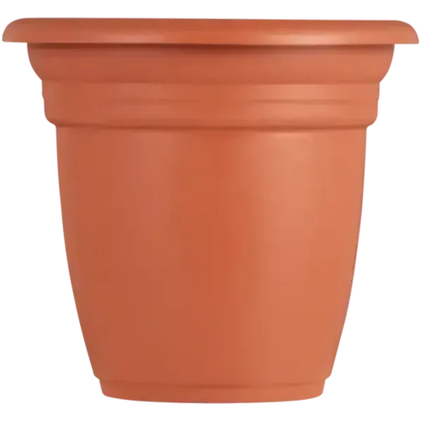 Terracotta Plastic Flower Pot 21cm
