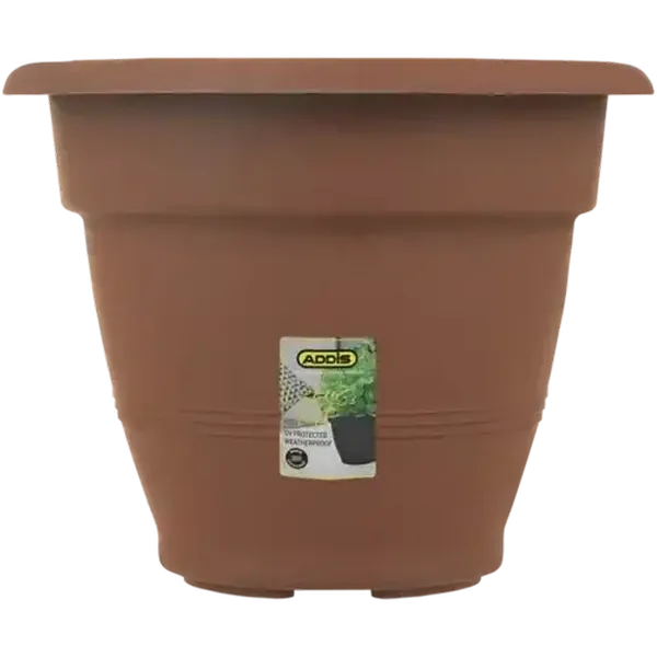 ADDIS Venus Flower Pot 26cm (Chocbrown)