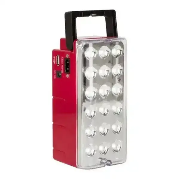 Eurolux FS298RD Red Rechargeable LED Lantern 5.4w