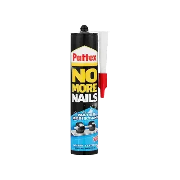 Pattex No More Nails Water Resistant Adhesive Cartridge 300ml