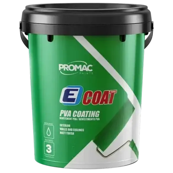 Promac Paints ECoat PVA White Paint 20L