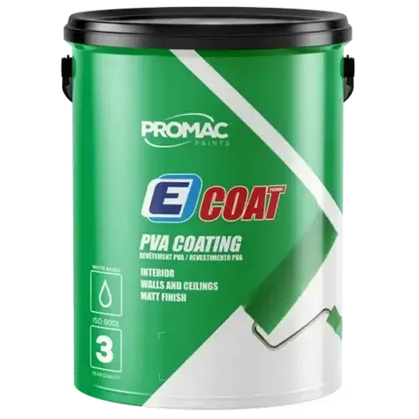 Promac Paints ECoat PVA White Paint 5L