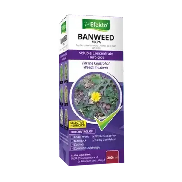 Efekto Banweed MCPA Soluble Concentrate Herbicide 200ml