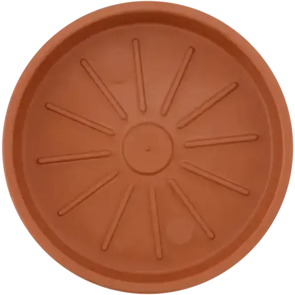 Terracotta Plastic Flower Pot Saucer 15cm
