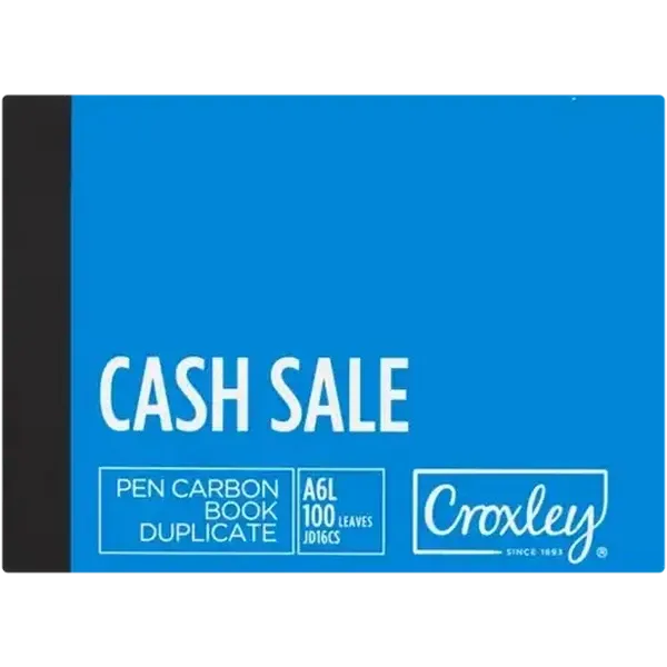 Croxley Cash Sale Pen Carbon Book 100 Leaves