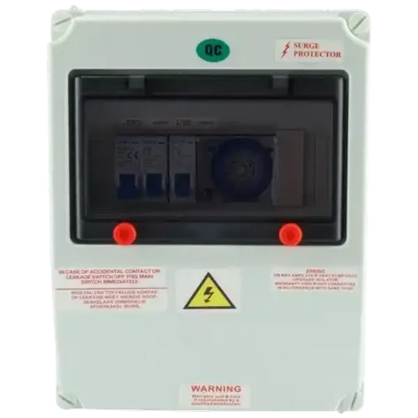Sun Command Grey Waterproof Distribution Box