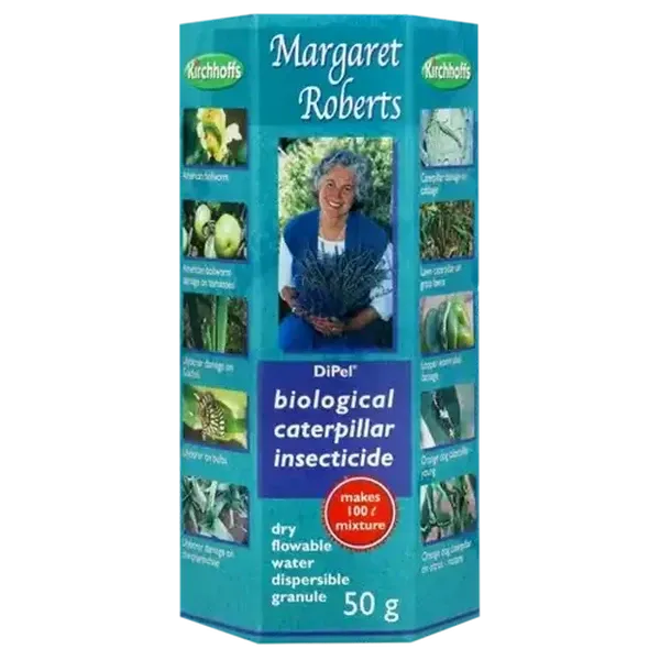 Kirchhoffs Margaret Roberts Biological Caterpillar Insecticide 50g