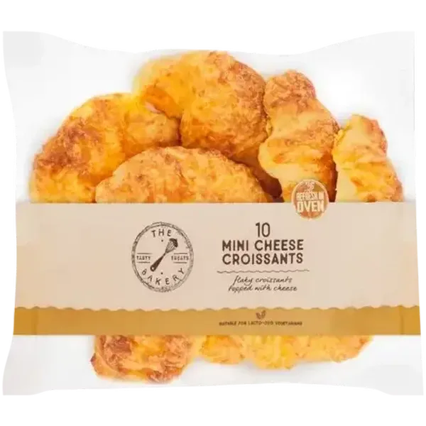 The Bakery Mini Cheese Croissants 10 Pack