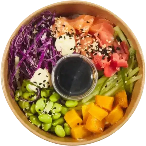 Sushi Salmon Poke Bowl