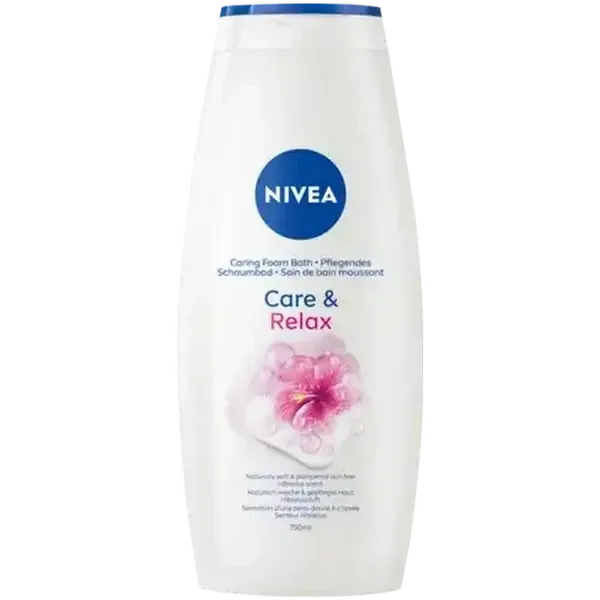 NIVEA Care & Relax Foam Bath 750ml