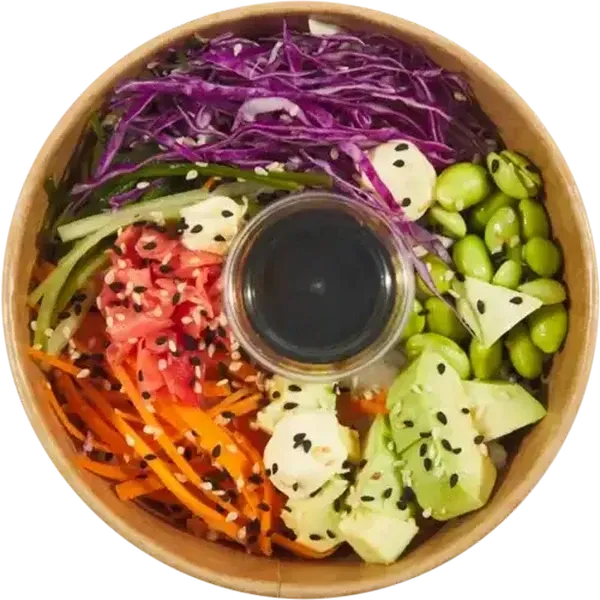 Sushi Vegetable Poke Bowl
