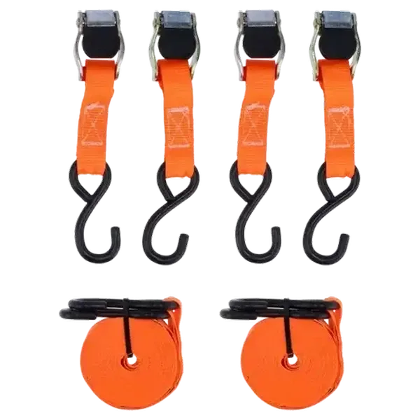Tactix Rachet Tie Strap Set 25mm x 3m (Work Load Limit 125kg)
