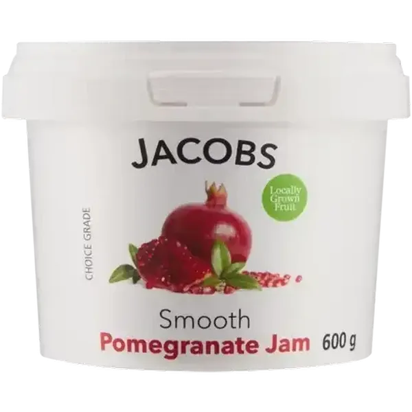 Jacobs Jam Co Smooth Pomegranate Jam 600g