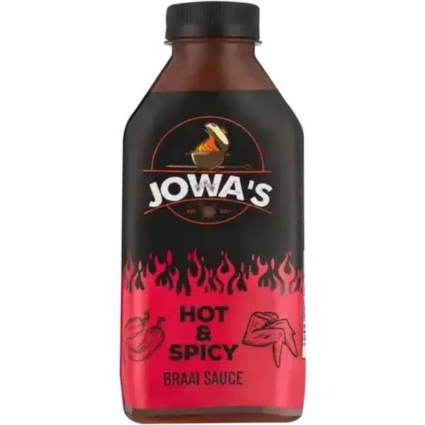 Jowa's Hot & Spicy Braai Sauce 500ml
