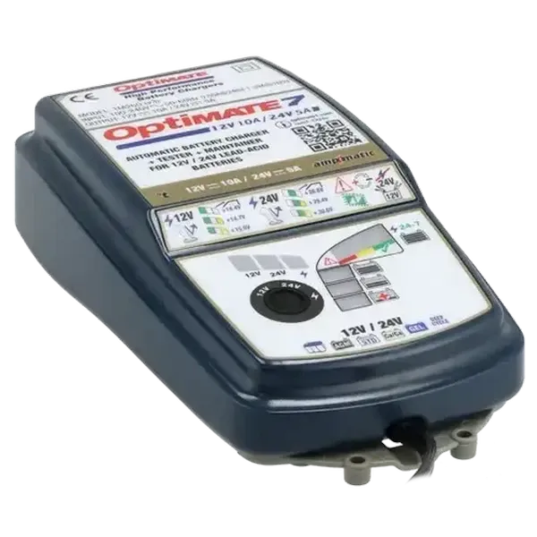 OptiMate 7 Blue Car Charger 12/24V Battery
